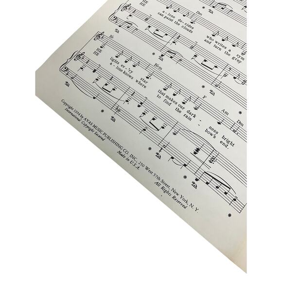 He Sheet Music Richard Mullan Jack Richards - Picture 4 of 5